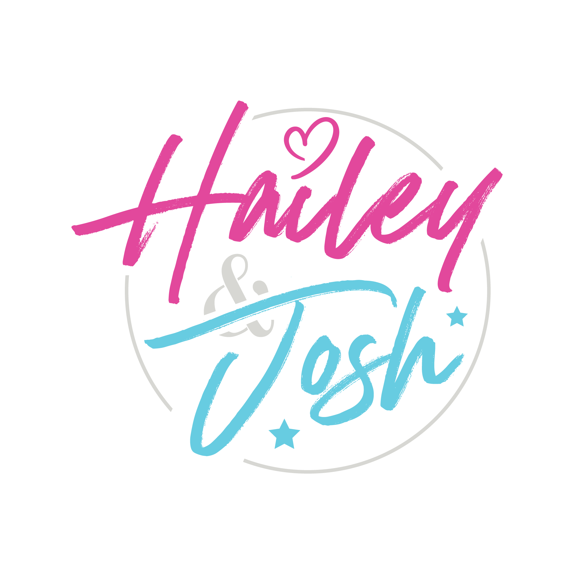 Hailey & Josh Logo